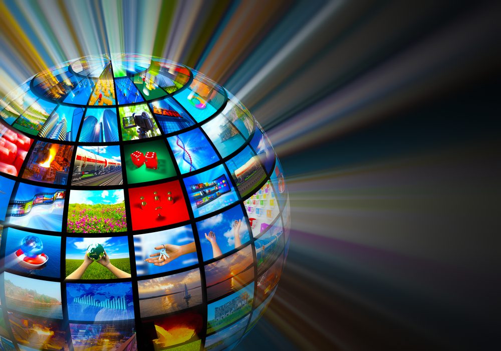 Media technologies concept